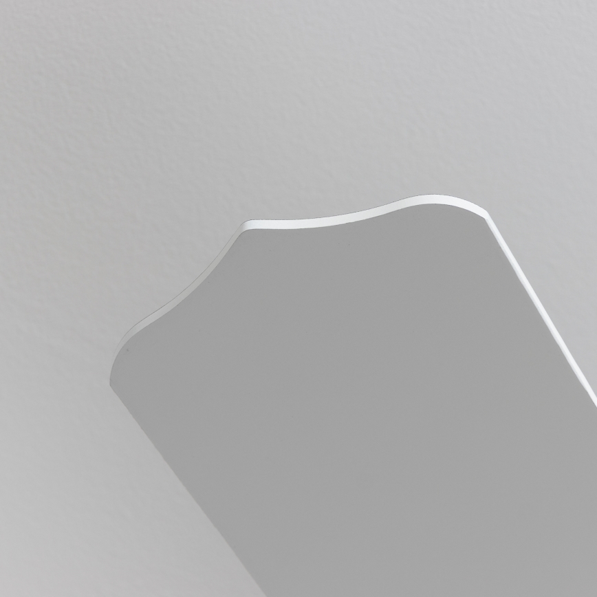 ZEVENTI - Стельовий вентилятор NAVAGIO 1xE27/60W/230V чорний/білий