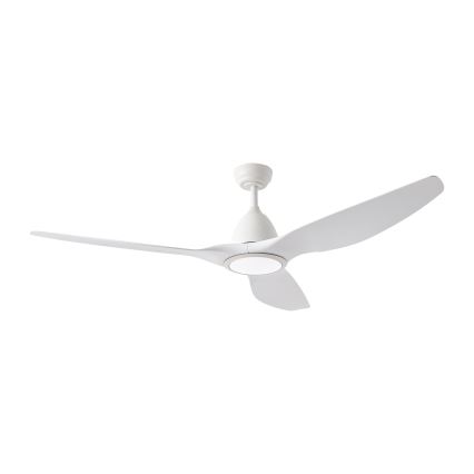 ZEVENTI - LED потолочный вентилятор URBINO LED/20W/230V 3000/4000/6000K Wi-Fi Tuya белый + пульт дистанционного управления