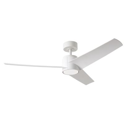 ZEVENTI - Светодиодный потолочный вентилятор с регулированием яркости ORVIETO LED/18W/230V 3000-6000K Wi-Fi Tuya белый + дистанционное управление