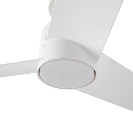 ZEVENTI - Светодиодный потолочный вентилятор с регулированием яркости ORVIETO LED/18W/230V 3000-6000K Wi-Fi Tuya белый + дистанционное управление