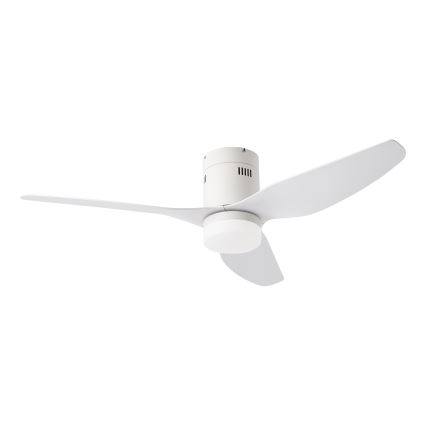 ZEVENTI - Светодиодный потолочный вентилятор с регулированием яркости PADUA LED/18W/230V 3000-6000K Wi-Fi Tuya белый + дистанционное управление