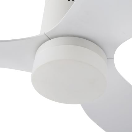 ZEVENTI - Светодиодный потолочный вентилятор с регулированием яркости PADUA LED/18W/230V 3000-6000K Wi-Fi Tuya белый + дистанционное управление