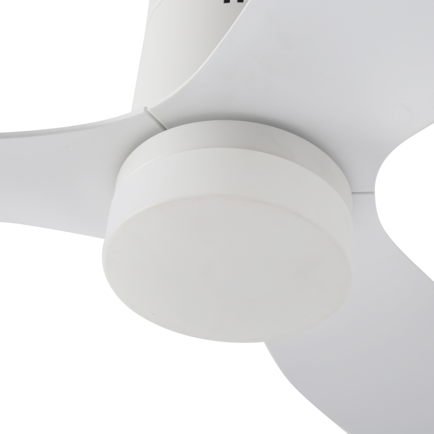 ZEVENTI - Светодиодный потолочный вентилятор с регулированием яркости PADUA LED/18W/230V 3000-6000K Wi-Fi Tuya белый + дистанционное управление