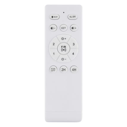ZEVENTI - Светодиодный потолочный вентилятор с регулированием яркости MUNDAKA LED/10W/230V черный + дистанционное управление