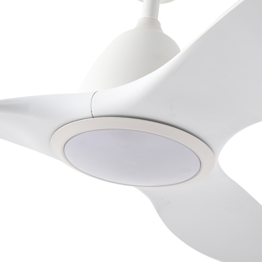 ZEVENTI - Светодиодный потолочный вентилятор с регулированием яркости URBINO LED/20W/230V 3000-6000K Wi-Fi Tuya белый + дистанционное управление