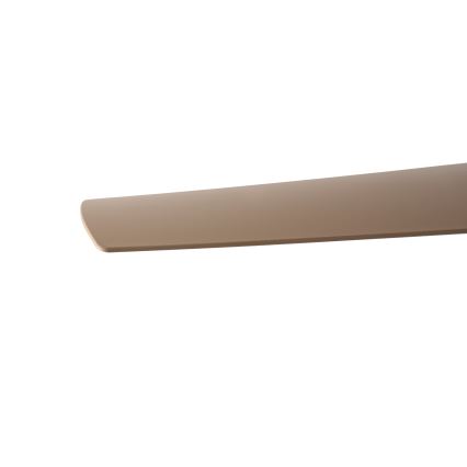 ZEVENTI - LED стельовий вентилятор BARROSA LED/18W/230V 3000/4000/6000K Wi-Fi Tuya бежевий + пульт дистанційного керування