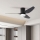 ZEVENTI - Світлодіодний стельовий вентилятор PADUA LED/18W/230V 3000-6000K Wi-Fi Tuya чорний + дистанційне керування