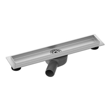 Зливний жолоб 54x8,1 cm сріблястий/сірий