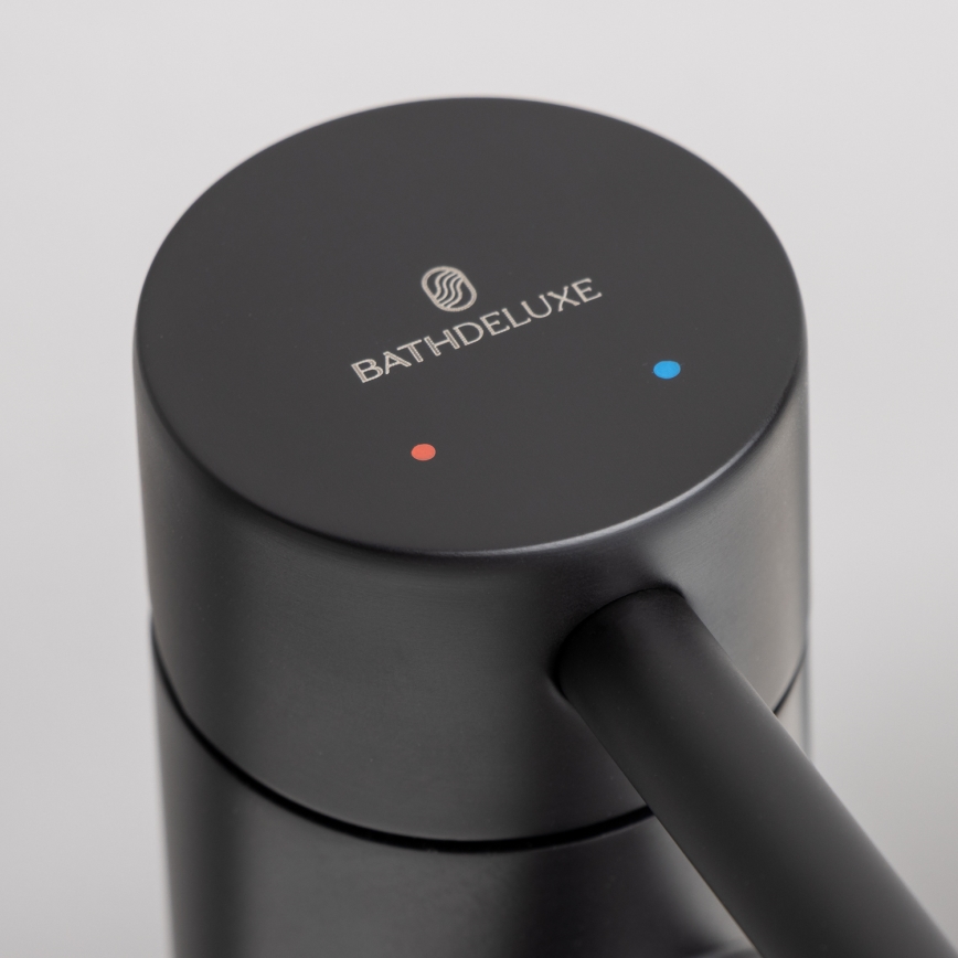 Змішувач для умивальника RINGSTED 17,8 см матово-чорний