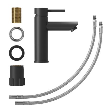 Змішувач для умивальника RINGSTED 17,8 см матово-чорний