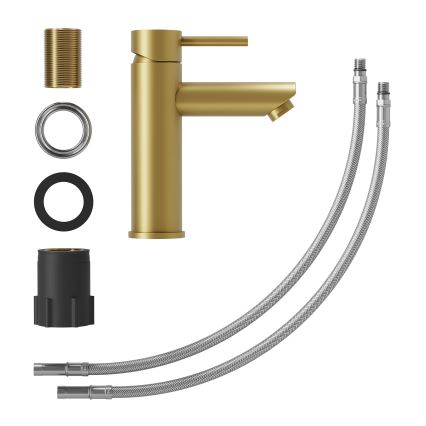 Змішувач для умивальника RINGSTED, 17,8 см, шліфована латунь