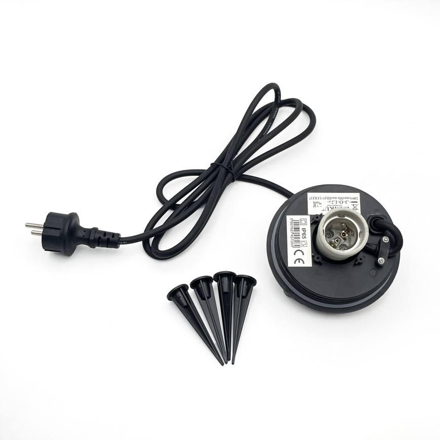 Зовнішній декоративний світильник LUMISTONE 1xE27/15W/230V IP65 діаметр 31,8 см
