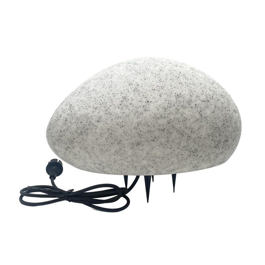 Зовнішній декоративний світильник LUMISTONE 1xE27/15W/230V IP65 діаметр 38 см