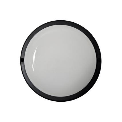 Зовнішній LED-стельовий світильник 8 Вт/230 В, 4200 К, діаметр 14 см, IP64, чорний