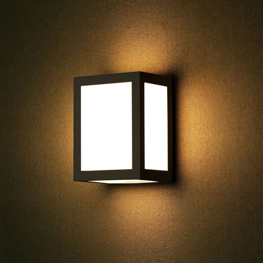 Зовнішній настінний LED-світильник LED/12W/230V 3000K IP65 чорний
