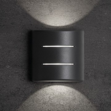 Зовнішній настінний світильник REFAZI LED/6W/230V IP54 антрацит