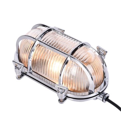 Зовнішній настінний світильник VARMLAND 1xE27/12W/230V IP64