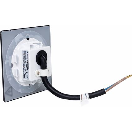 Зовнішній сходовий світильник LED/1,7W/230V 3000/4000/6000K IP54 чорний
