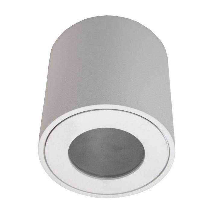 Зовнішній стельовий світильник FARA 1xGU10/50W/230V IP54 біла