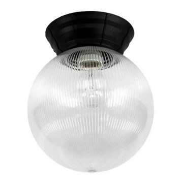 Зовнішній стельовий світильник NADIR 1xE27/15W/230V IP44 прозорий