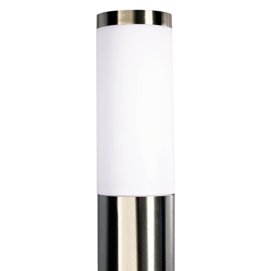 Зовнішній світильник LIVIA 1xE27/10W/230V, 45 см, IP44, сріблястий