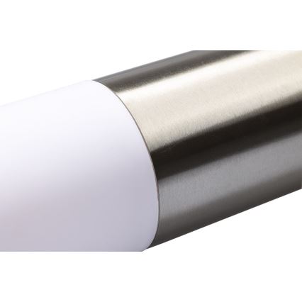 Зовнішній світильник LIVIA 1xE27/10W/230V, 45 см, IP44, сріблястий