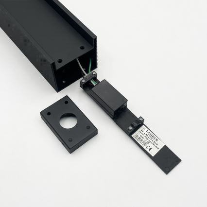 Зовнішній світильник VESPER 1xG9/5W/230V IP44 50 см чорний