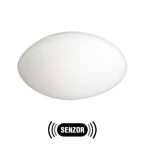 Зовнішній світильник з датчиком PETRA 1xE27/60W/230V опалове скло IP44