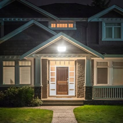 Зовнішній світлодіодний прожектор LED/100W/230V 4500K IP65 сірий