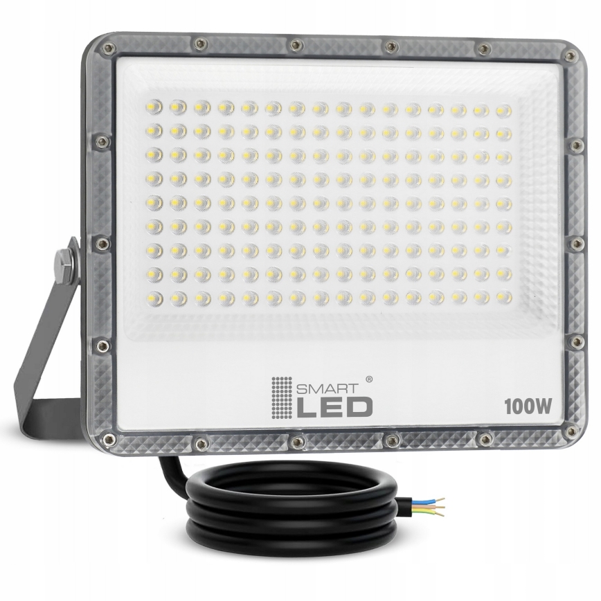 Зовнішній світлодіодний прожектор LED/100W/230V 4500K IP65 сірий