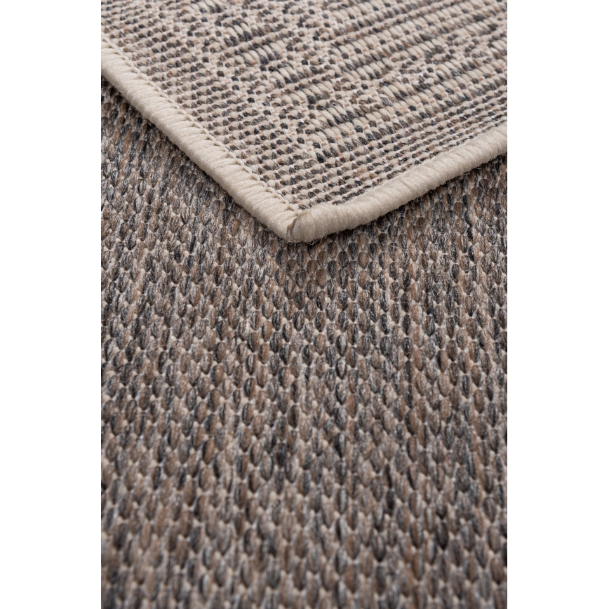 Зовнішній килим EXPRESS NEW OUTDOOR 80x150 см сірий/бежевий