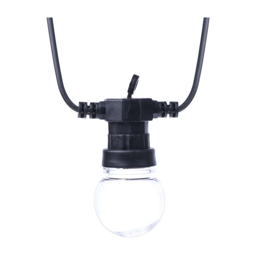 Зовнішня декоративна LED-гірлянда 10xLED/10m IP44 прозора