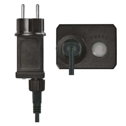 Зовнішня LED-гірлянда, 120 LED / 17 м, IP44, теплий білий