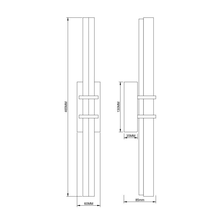 Zuma Line - LED настенный светильник LED/10W/230V золотой