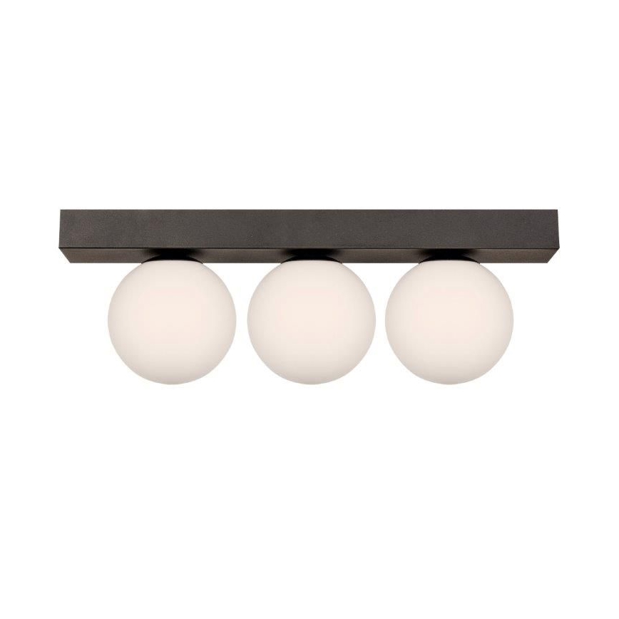 Zuma Line - Стельовий світильник 3xG9/8W/230V 46,5 cm чорний