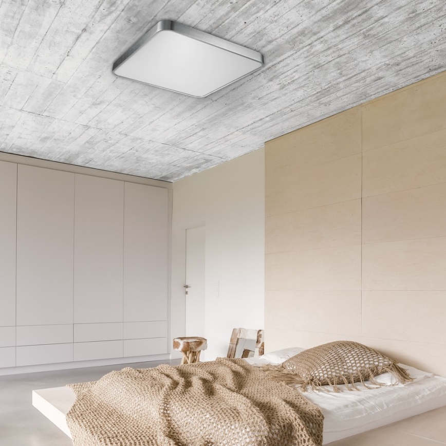 Zuma Line - Светодиодный потолочный светильник LED/40W/230V блестящий хром