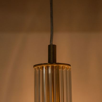 Zuma Line - Люстра на тросі 1xE14/7W/230V золота
