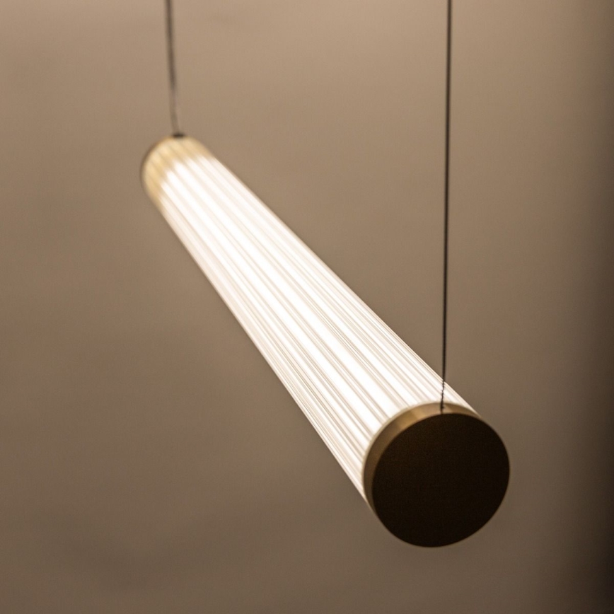 Zuma Line - LED затемнювана люстра на тросі LED/64W/230V 2700-6500K золота + пульт дистанційного керування