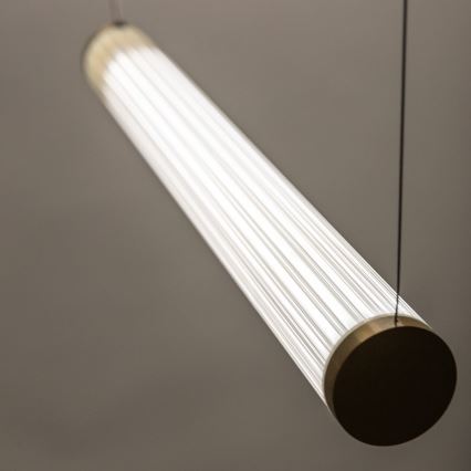Zuma Line - LED затемнювана люстра на тросі LED/64W/230V 2700-6500K золота + пульт дистанційного керування