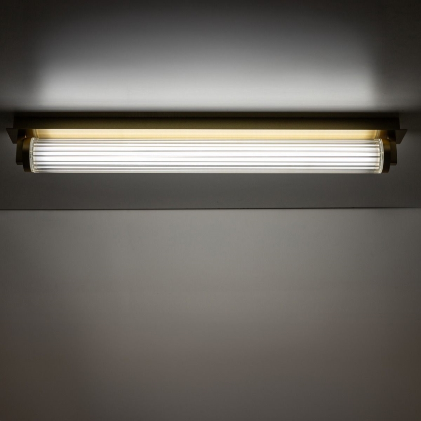 Zuma Line - диммируемый настенный светильник LED/26 Вт/230 В 2700-6500K золотой + пульт дистанционного управления