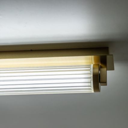 Zuma Line - диммируемый настенный светильник LED/26 Вт/230 В 2700-6500K золотой + пульт дистанционного управления