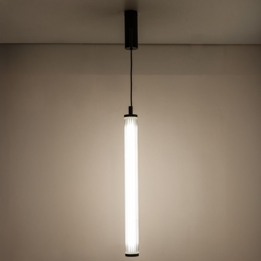 Zuma Line - Диммируемая LED-люстра на тросе LED/26W/230V 2700-6500K черная + пульт дистанционного управления