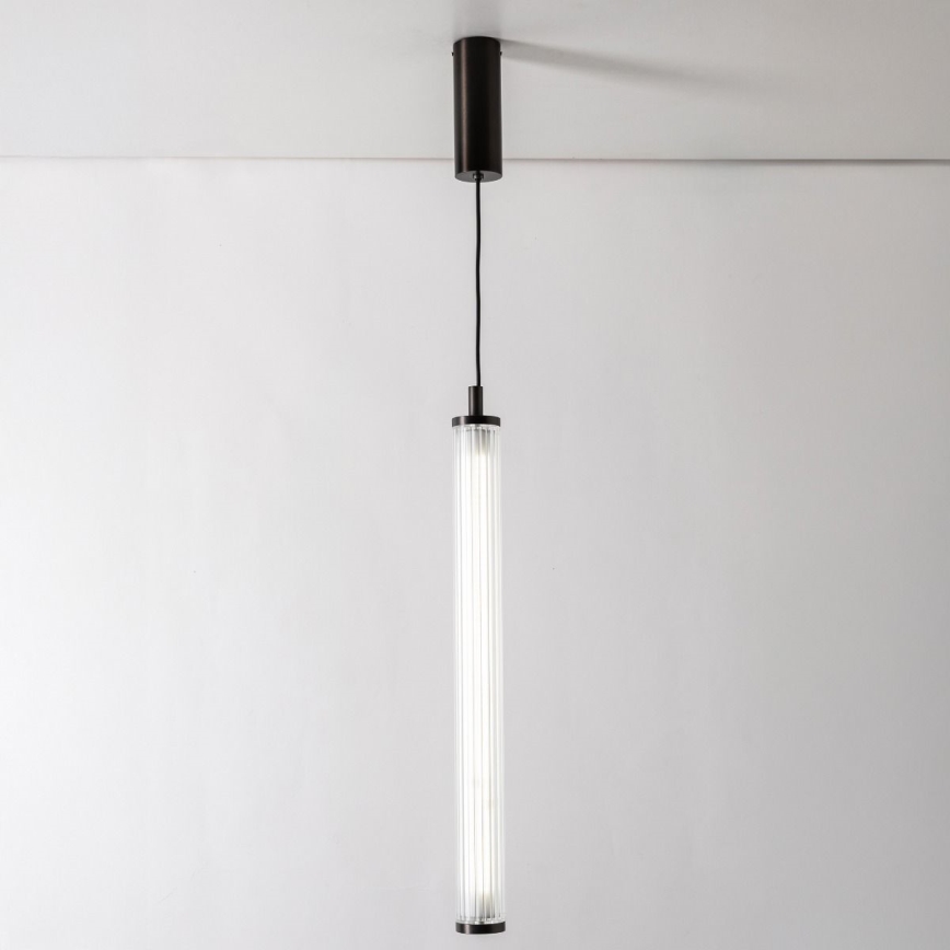 Zuma Line - Диммируемая LED-люстра на тросе LED/26W/230V 2700-6500K черная + пульт дистанционного управления