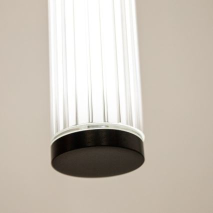 Zuma Line - Диммируемая LED-люстра на тросе LED/26W/230V 2700-6500K черная + пульт дистанционного управления