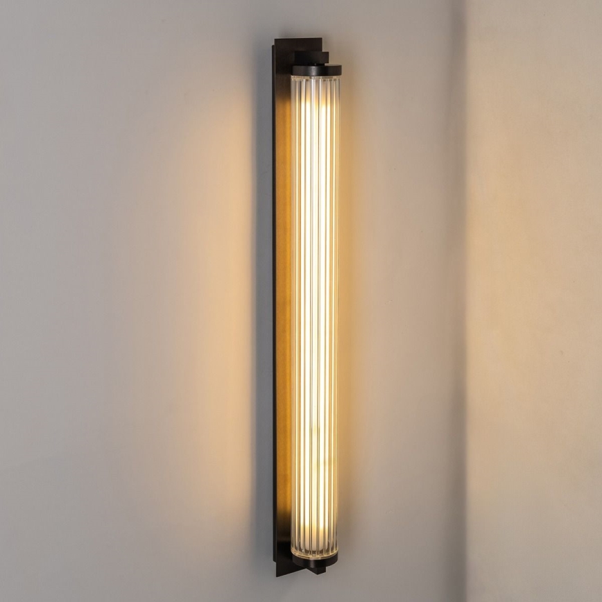Zuma Line - Димований настінний світильник LED/26W/230V 2700-6500K чорний + пульт дистанційного керування