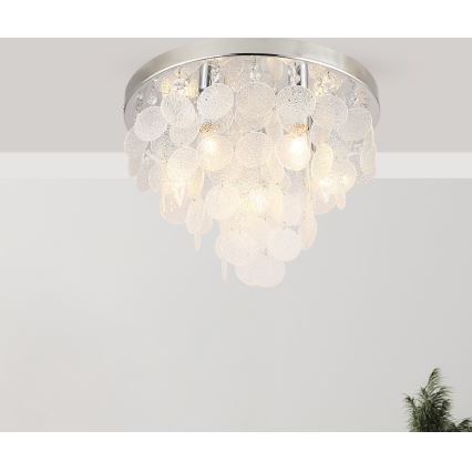 Zuma Line - Пристельова люстра 8xE14/40W/230V глянцевий хром