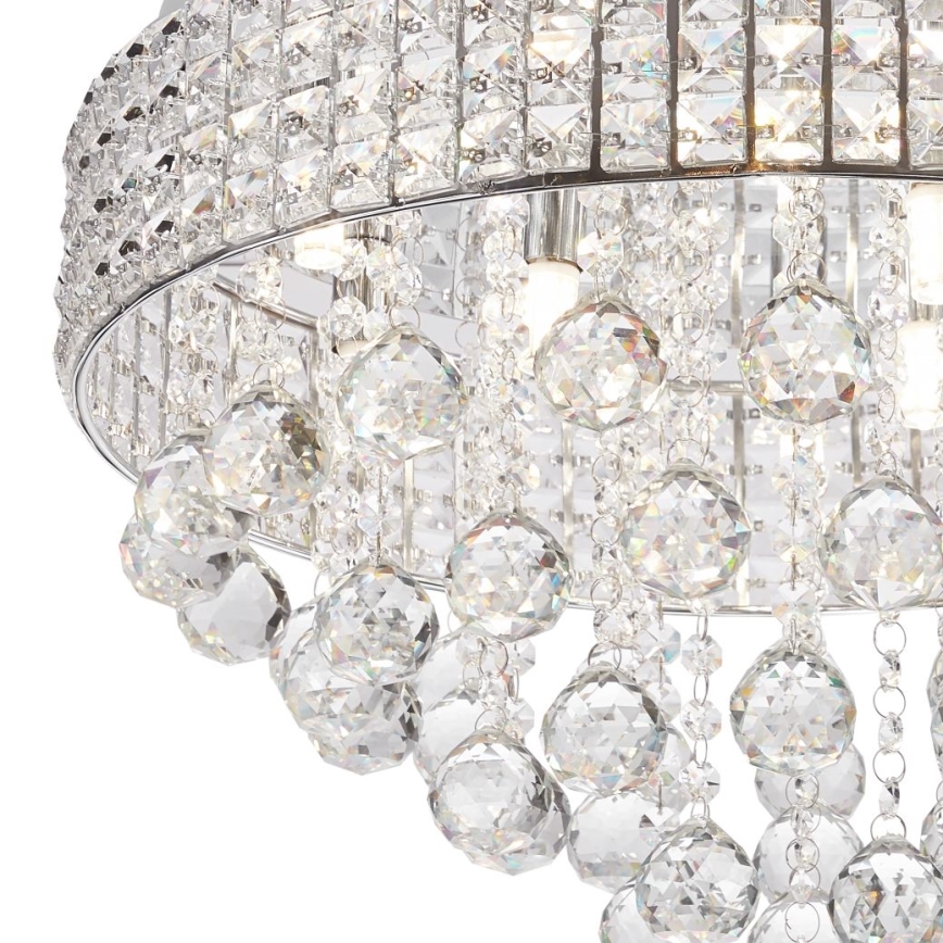 Zuma Line - Потолочный светильник 9xG9/25W/230V диаметр 50 см блестящий хром