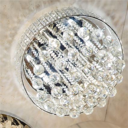 Zuma Line - Потолочный светильник 6xG9/25W/230V диаметр 40 см блестящий хром