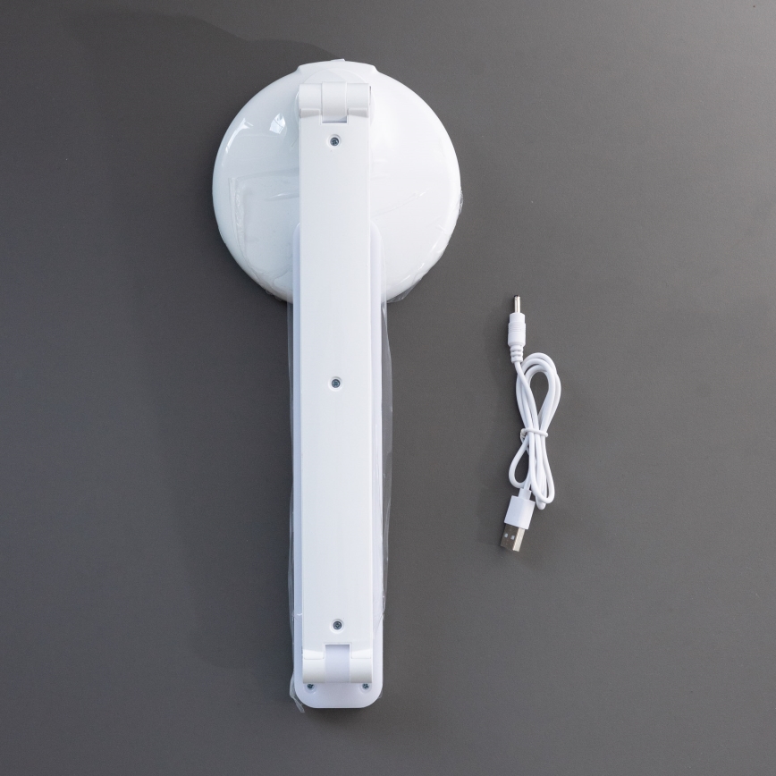 Zuma Line - LED настільна лампа з зарядкою LED/6W/1200 mAh 3000/4500/6000K CRI 90 біла