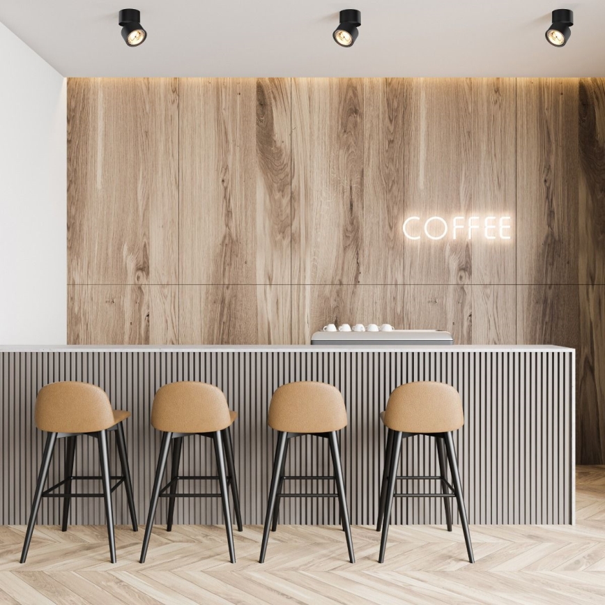 Zuma Line - Точечный светильник 1xGU10-ES111/15W/230V чёрный